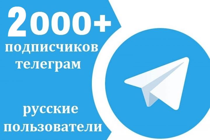 2000+  живых подписчиков телеграм - 1990079