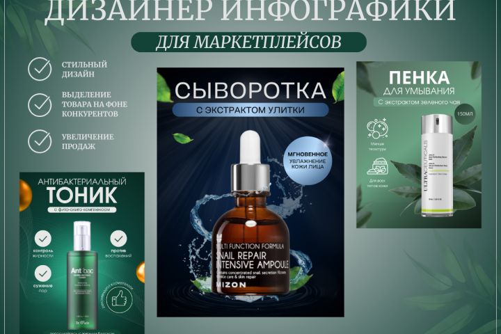 Инфографика для маркетплейсов - 2004709