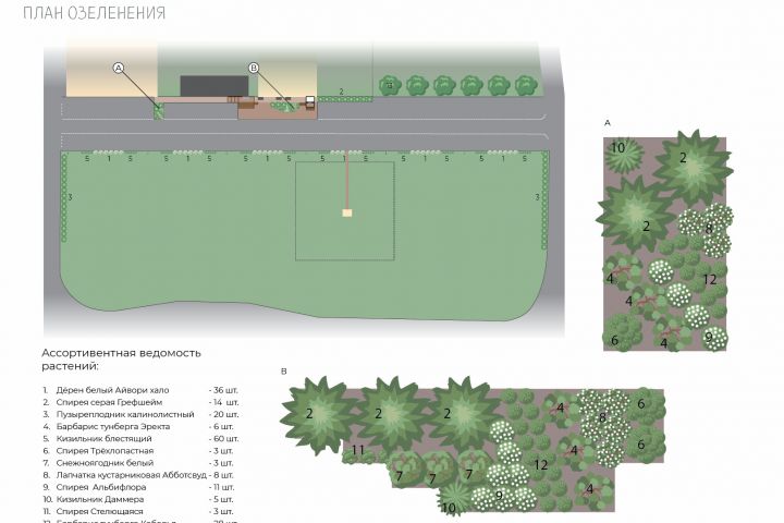 Ландшафтный дизайн, проект озеленения - 2005695