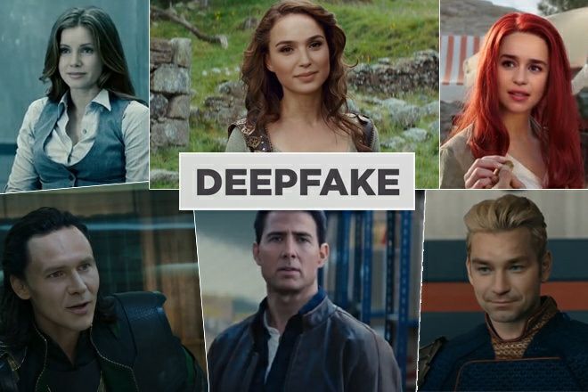 Deepfake видео - дипфейк, дип фейк, замена лица