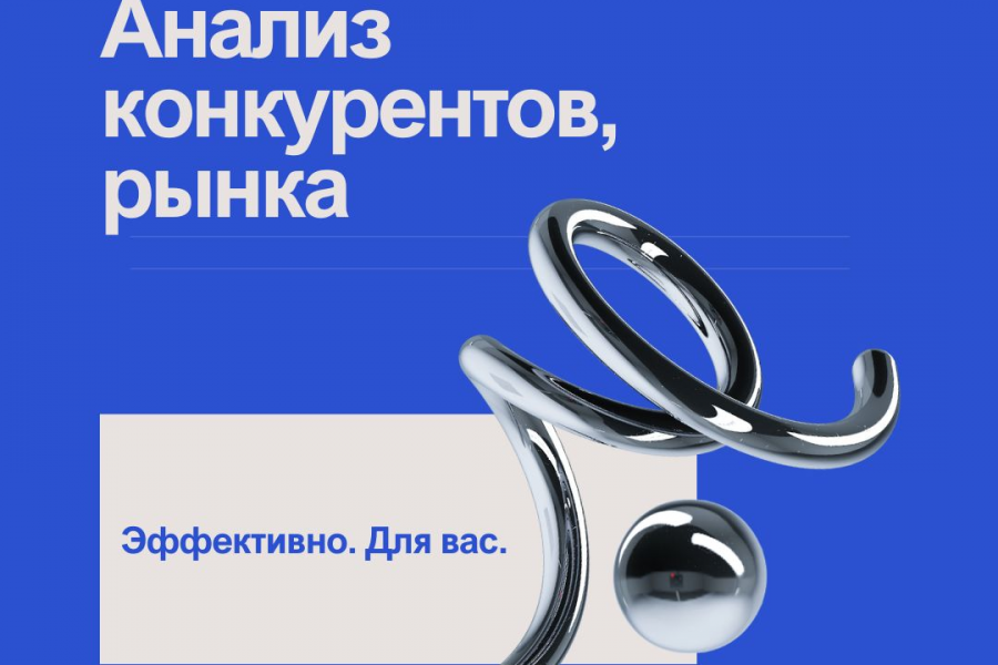 Анализ конкурентов, рынка 10 000 руб.  за 12 дней.. Анна Тарасова