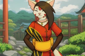 Баконеко (комплект артов)