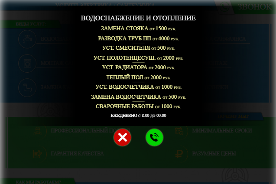 Одностраничный сайт 5 000 руб.  за 3 дня.. Антон Борисов