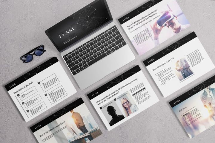 яркий дизайн презентации - 2025928