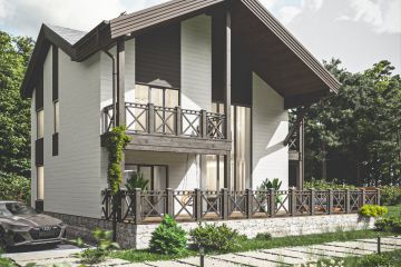 Экстерьерная визуализация дома