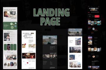 Дизайн лендина в фигме