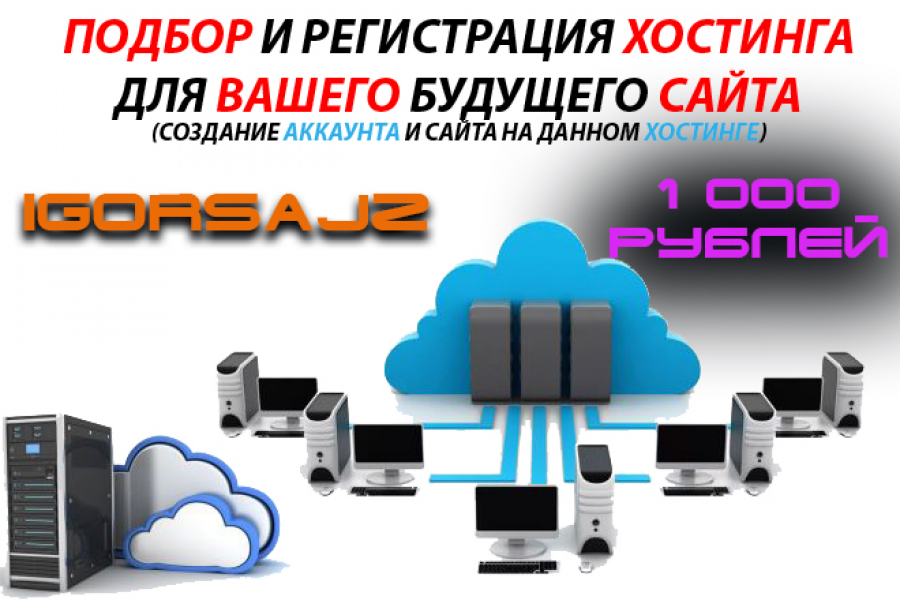 Регистрация аккаунта на популярном хостинге. Создание сайта-магазина 1 000 руб.  за 1 день.. Игорь Заяц