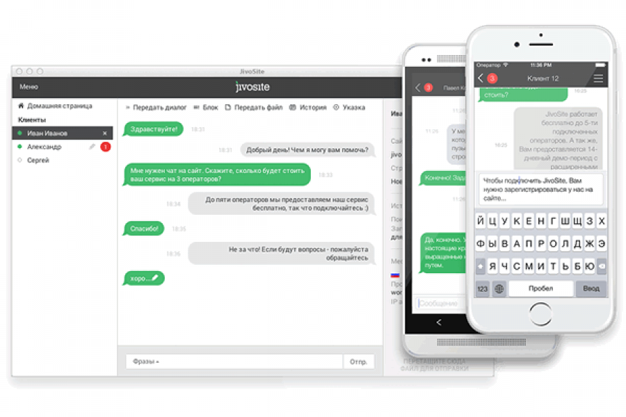Установлю онлайн-консультант Jivosite на сайт 2 000 руб.  за 7 дней.. Дмитрий Игнатенко