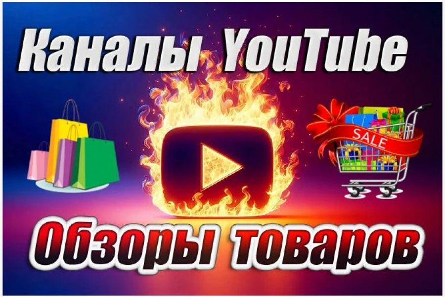Продаю: База YouTube каналов Обзоры товаров - 500 шт -   товар id:12415