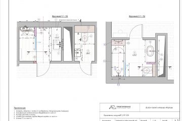 Чертежи для дизайн-проекта