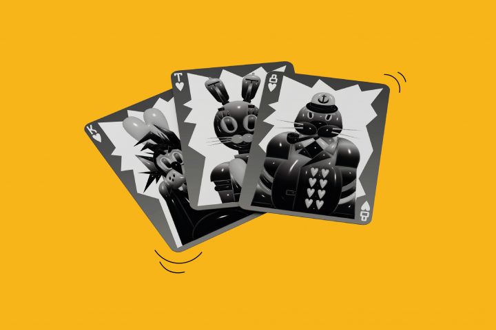 Дизайн игральных или метафорических карт, персонажей - 2064715