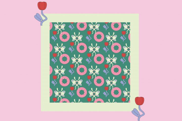 Паттерн, узор бесшовный детский - 2064745