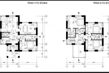 Проект дома в стиле Райта