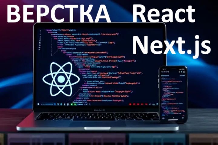 Верстка сайта, лендинга на React JS или Next JS - 2072161