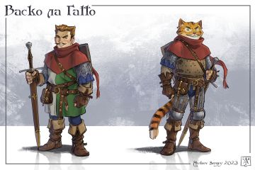 Дизайн персонажа для игры, книги, фильма