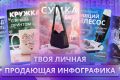 Инфографика для маркетплейсов OZON/WILDBERRIES/ЯНДЕКС МАРКЕТ
