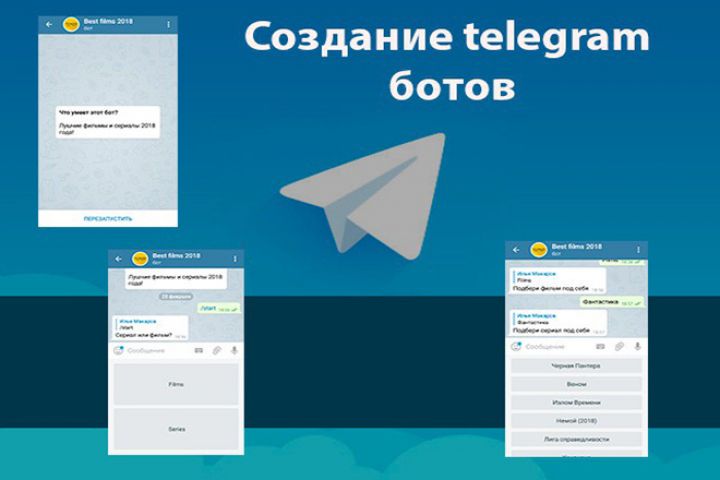 Создание телеграм бота - 2083178