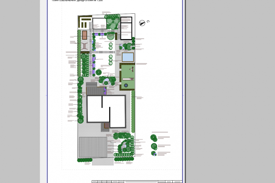 План озеленения, эскиз участка 3 500 руб.  за 3 дня.. Анна Струкова