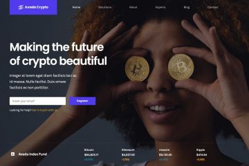 Сайт для инвестиционного проекта в криптовалюту