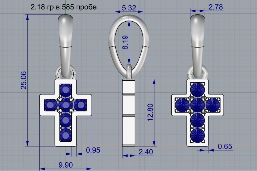 Продаю: Cross 3D print model stl -   товар id:13002