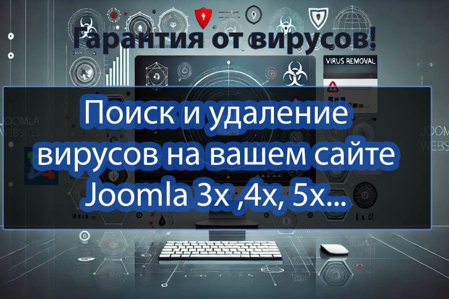 Поиск и удаление вирусов на сайтах Joomla 1 000 руб.  за 2 дня.. Олег Рыбалко