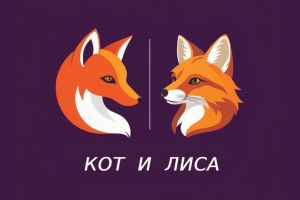 логотип Кот и Лиса (4)