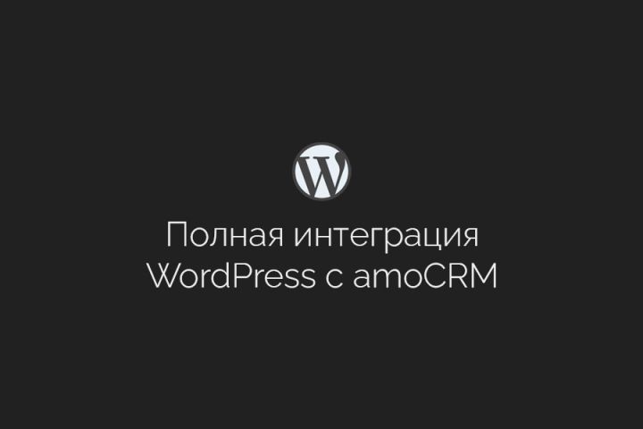 Официальная интеграция сайтов WordPress c amoCRM - 2094069