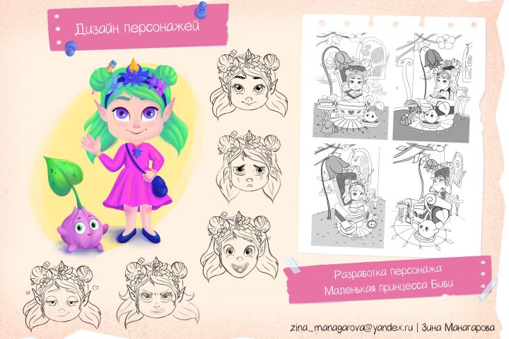 Разработка персонажа, стикеры - 2094114