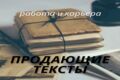напишу качественный продаваемый текст на тему Работа и карьера