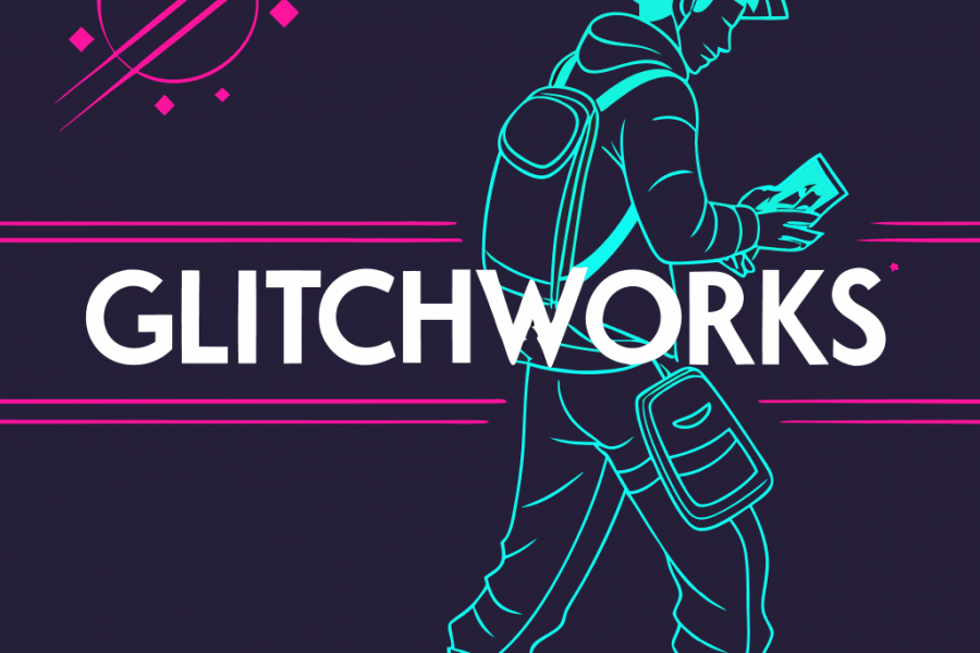 Продаю: Логотип для видеоигр GlitchWorks -   готовая работа на продажу :13343