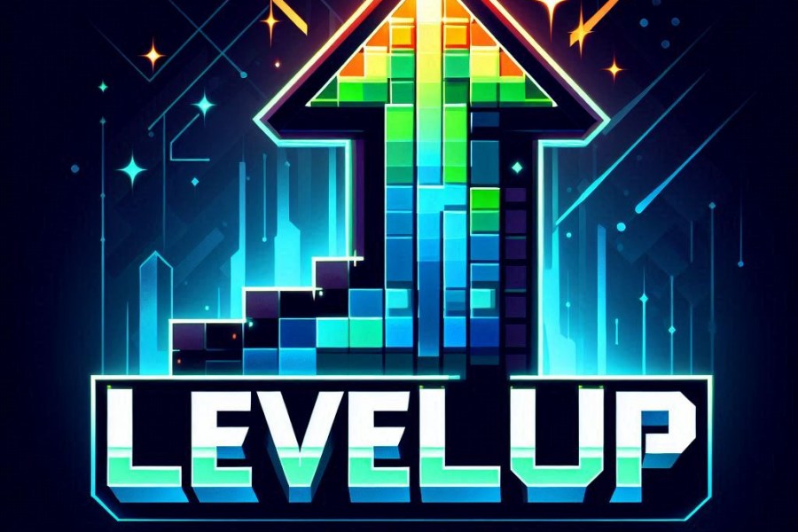 Продаю: Логотип для видеоигр LevelUp Labs -   готовая работа на продажу :13344