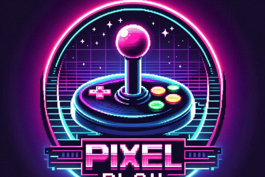 Продаю: Логотип для видеоигр Pixel Play -   готовая работа на продажу :13345