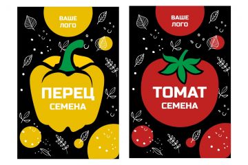 Дизайн этикетки "Семена"