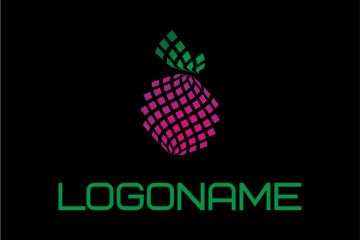 Логотип Слива из пикселей