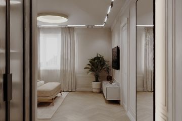 Визуализация взрослой комнаты (спальни)