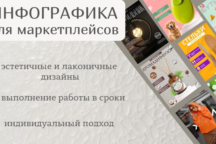 Инфографика для маркетплейсов