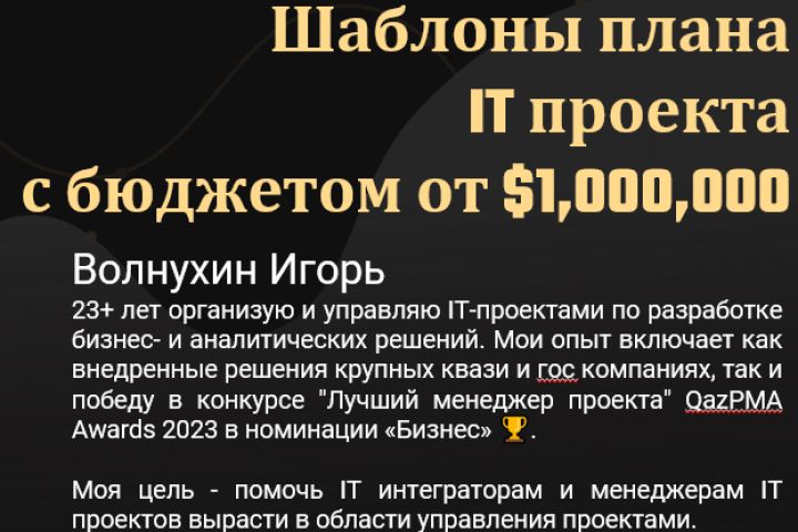 Консалтинг по планированию IT проектов - 2107842