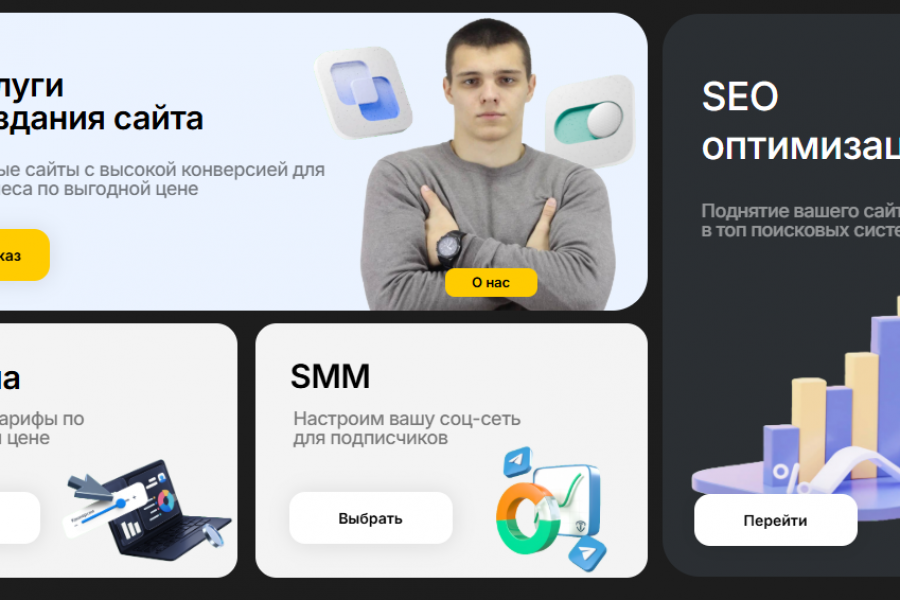 Создание сайтов 15 000 руб.  за 14 дней.. Pro Site