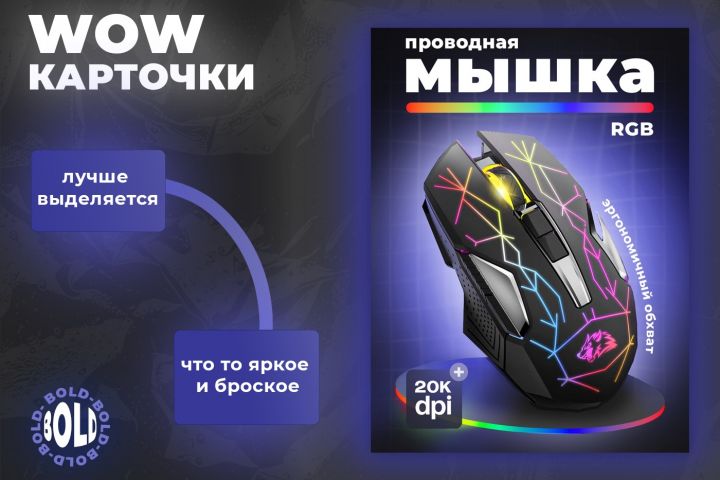 Инфографика для маркетплейсов ( ВБ, ОЗОН, Яндекс маркет ) - 2110324