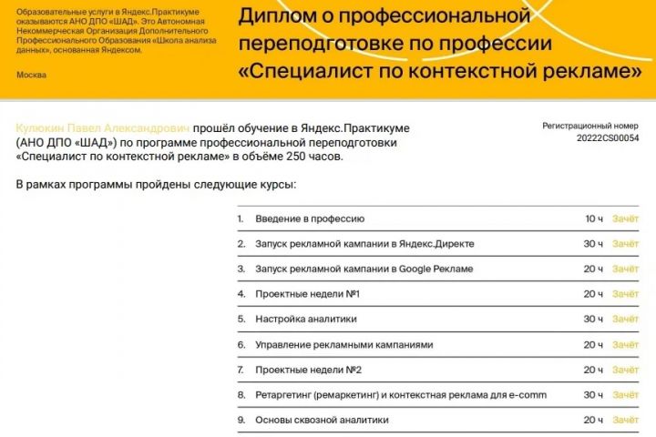 Рекламная компания на поиске (Яндекс Директ) - 2111178