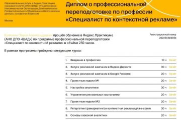 Рекламная компания Таргетированная по целям Яндекс Метрики + интересы.