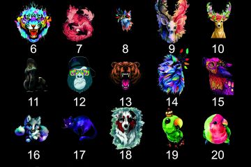 Наклейки с животными