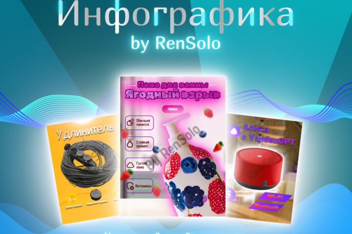 Инфографика для маркетплейсов
