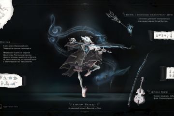 1 концепт-арт персонажа для игры