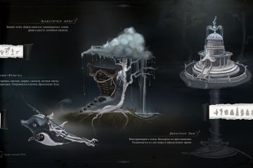 1 концепт-арт персонажа для игры