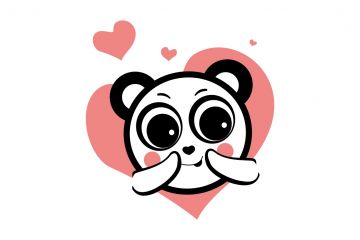 Милый панда