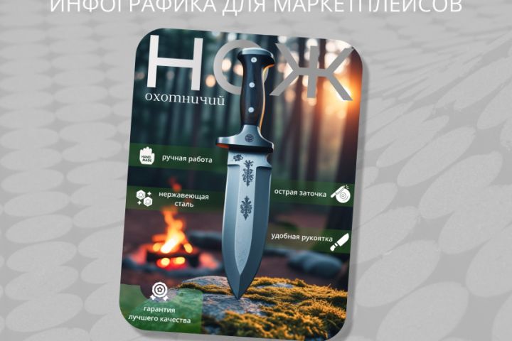 инфографика для маркеплейсов ozon и Wildberries - 2123826