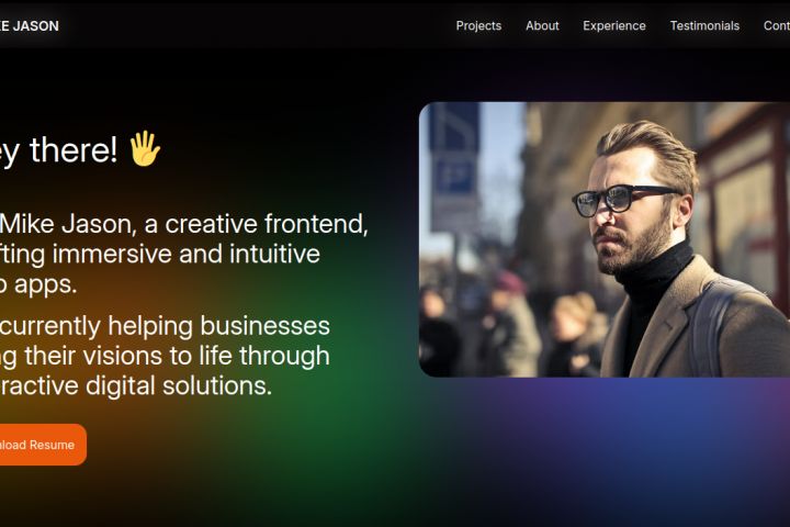 Создам лендинг портфолио, корпоративного сайта на фреймворкеReact - 2126216