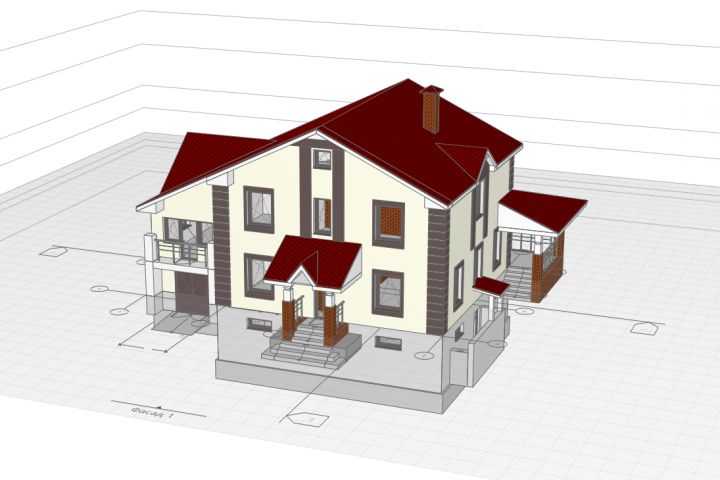 3Д моделирование зданий в программе Renga - 2126460