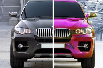 Замена цвета любого объекта на фото или картинке